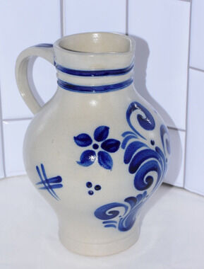 Goebel Merkelbach Manufaktur Salzglasur Salt Pottery Jug Pitcher